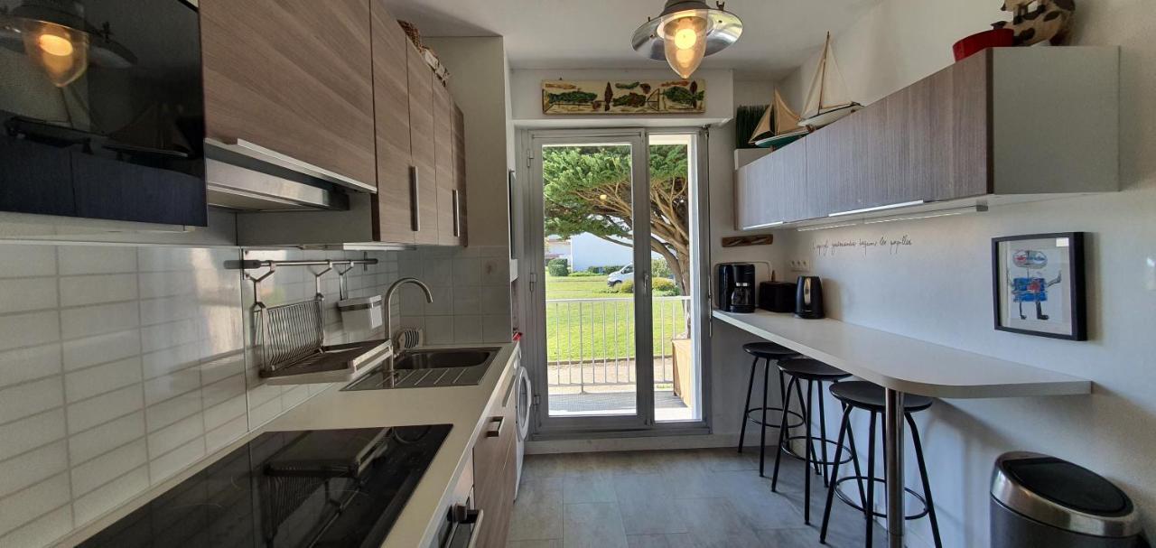 Ker Mamette Bel Appartement En Bord De Mer Quiberon Exteriör bild