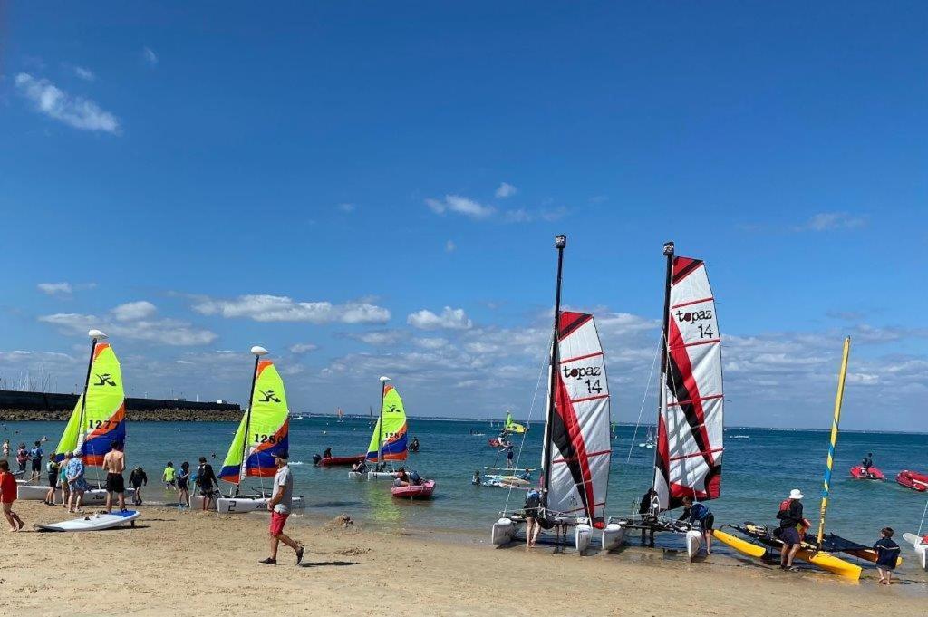 Ker Mamette Bel Appartement En Bord De Mer Quiberon Exteriör bild